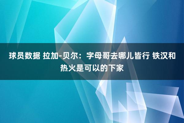 球员数据 拉加-贝尔：字母哥去哪儿皆行 铁汉和热火是可以的下家