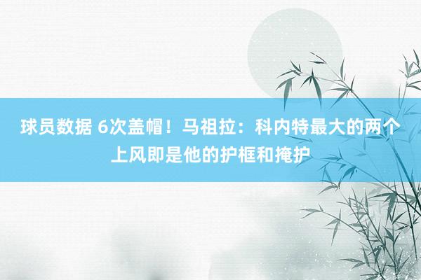 球员数据 6次盖帽！马祖拉：科内特最大的两个上风即是他的护框和掩护