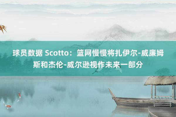 球员数据 Scotto：篮网慢慢将扎伊尔-威廉姆斯和杰伦-威尔逊视作未来一部分